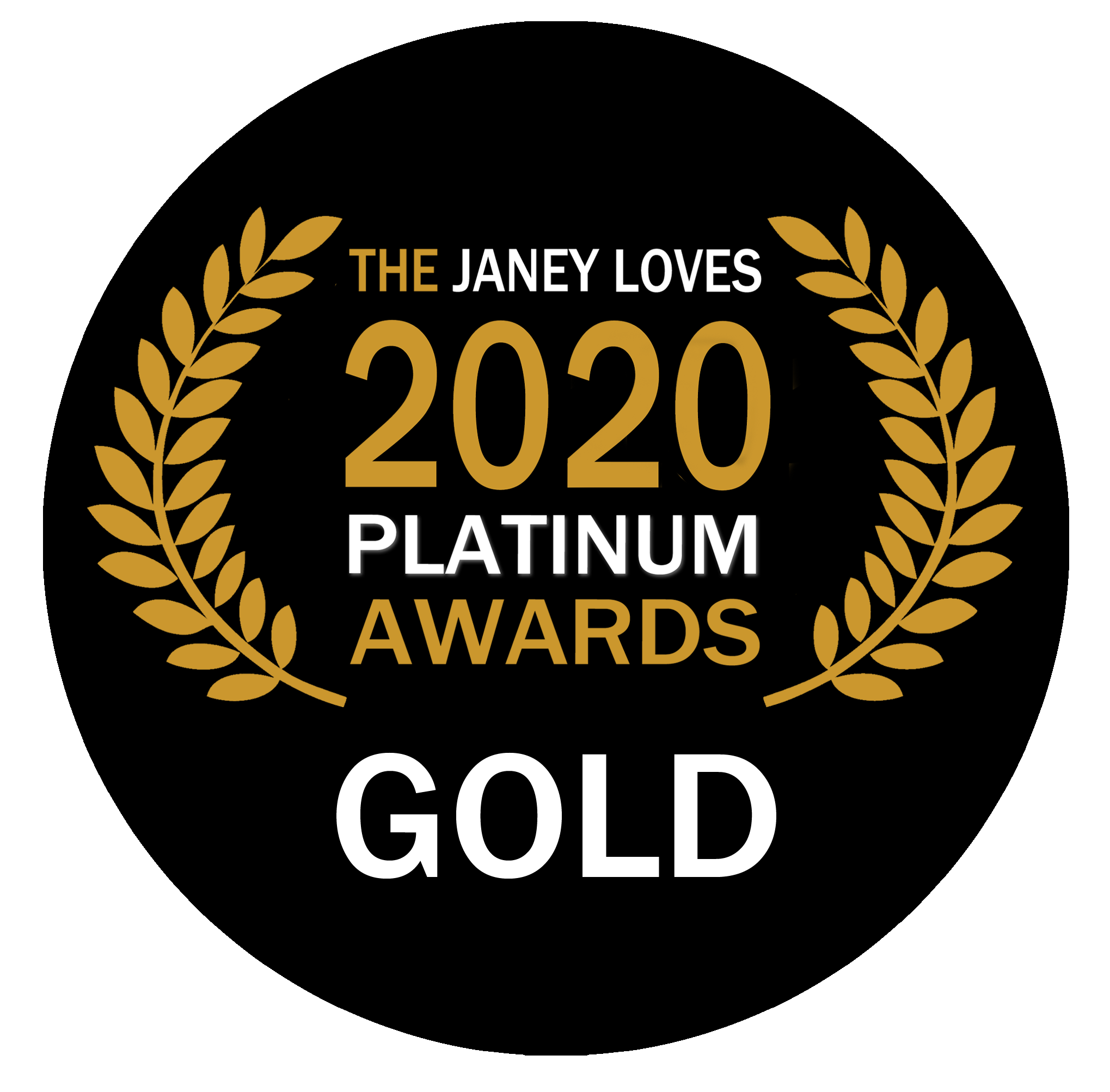 Janey Loves Platinum Awards Gold 2020