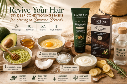 Revive Your Hair: DIY Deep Conditioning Masks for Damaged Summer Strands