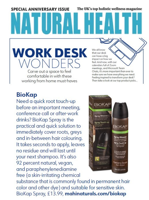 Natural Health article about BioKap