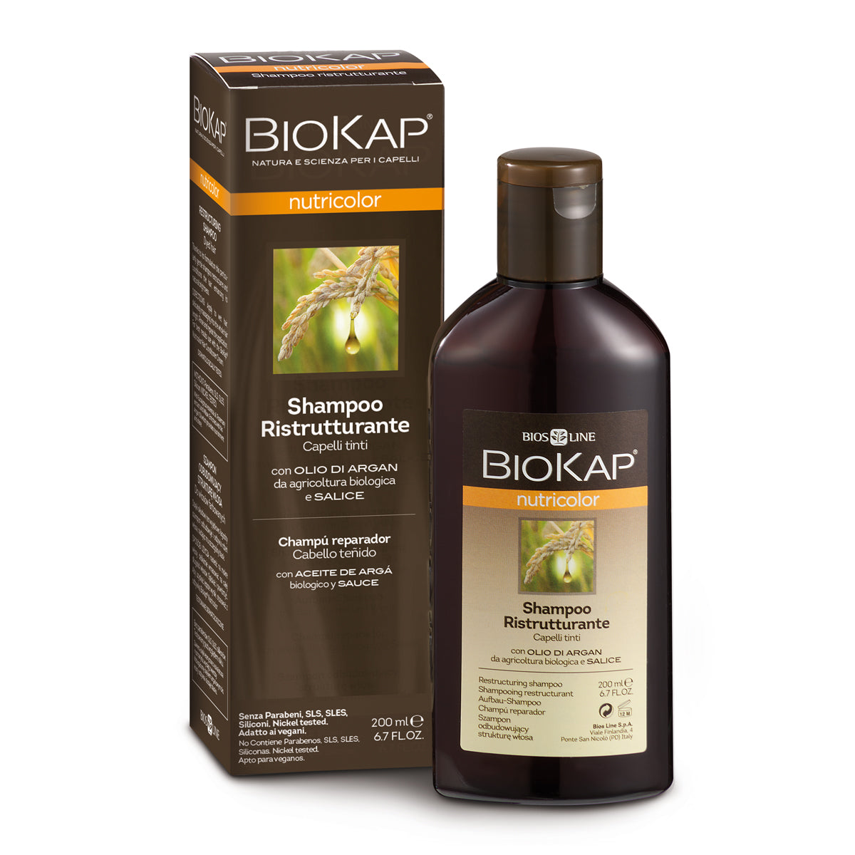 BioKap Nutricolor Restructuring Shampoo